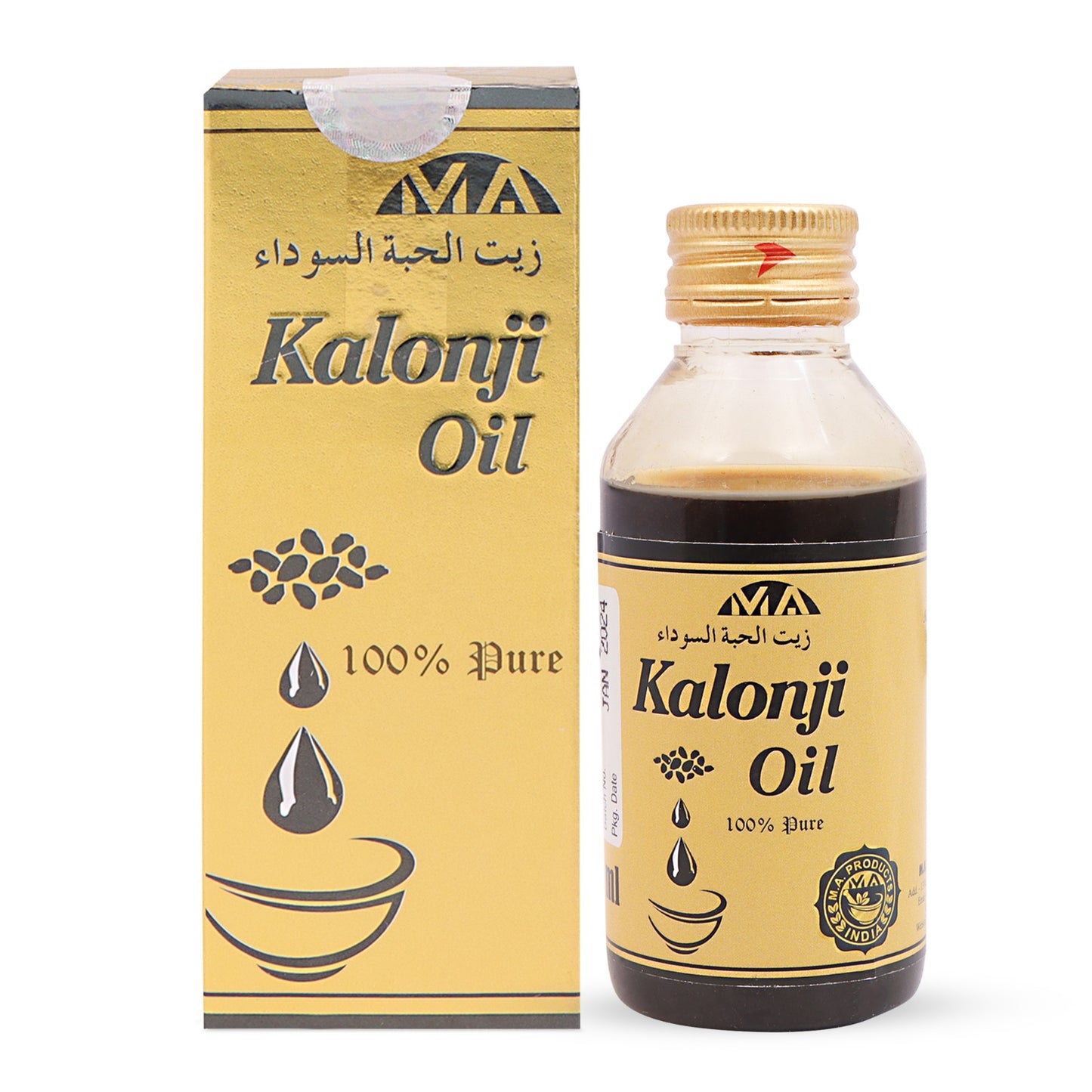 M A Products India Kalonji oil | Black Seed Oil | Holy Seeds oil | Diabetic | Long Hair
