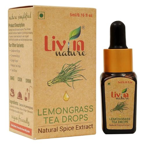 Liv In Nature Spice Extract Lemongrass Tea Drops Liv In Nature