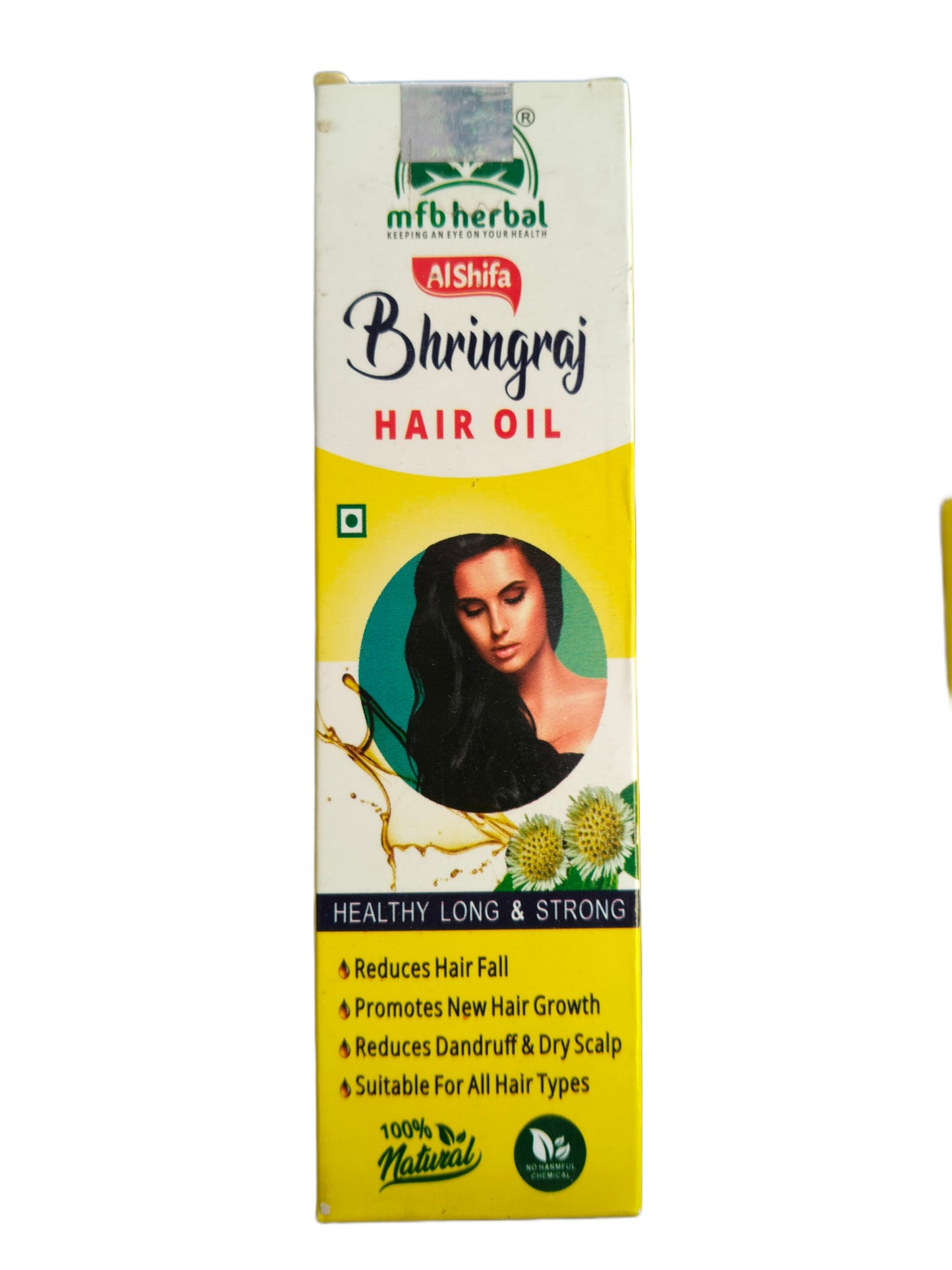 MFB Herbal Alshifa Bhringraj Hair Oil | Hair Fall Prevention