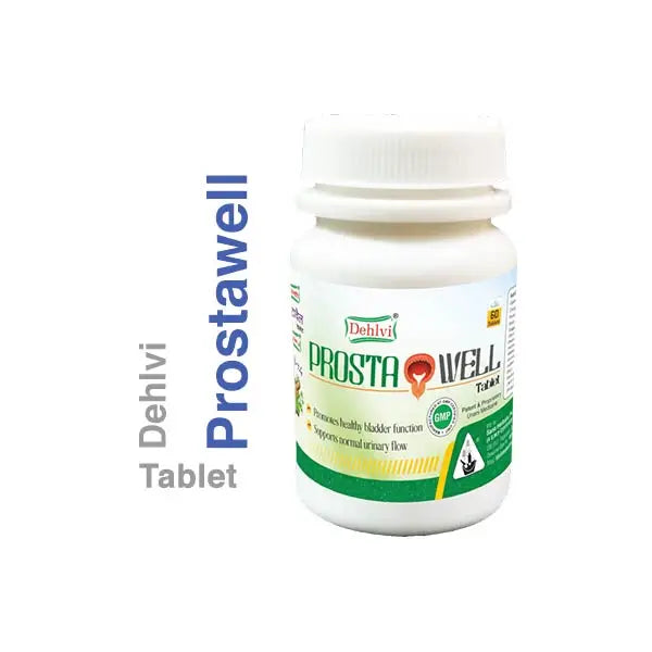Dehlvi Prostawell Tablet (60 tablets) | BPH | Benign Prostatic Hyperplasia Medlelo