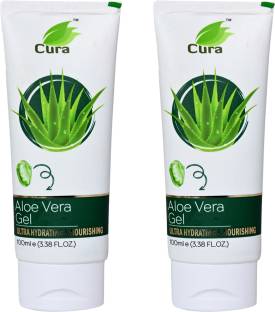 Cura Aloevera Neem Face Wash with Green Tea Extract and Cucumber Cura