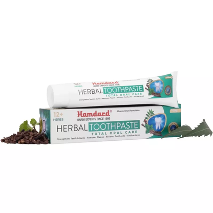 Hamdard Herbal Toothpaste Total Oral Care (100g)