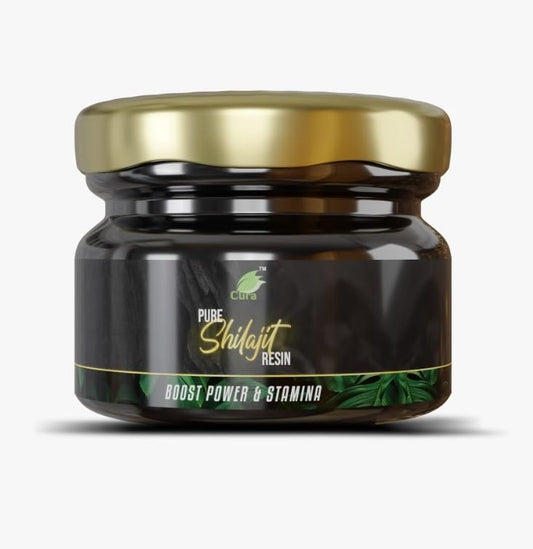 CURA SHILAJIT RESIN I 40 GM I 20+20 I For Strength & Stamina I For Men & Women Medlelo
