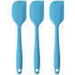 Large Spatula Non-Stick Silicon Spatula Set for Cooking & Baking, (Set of 3) Medlelo