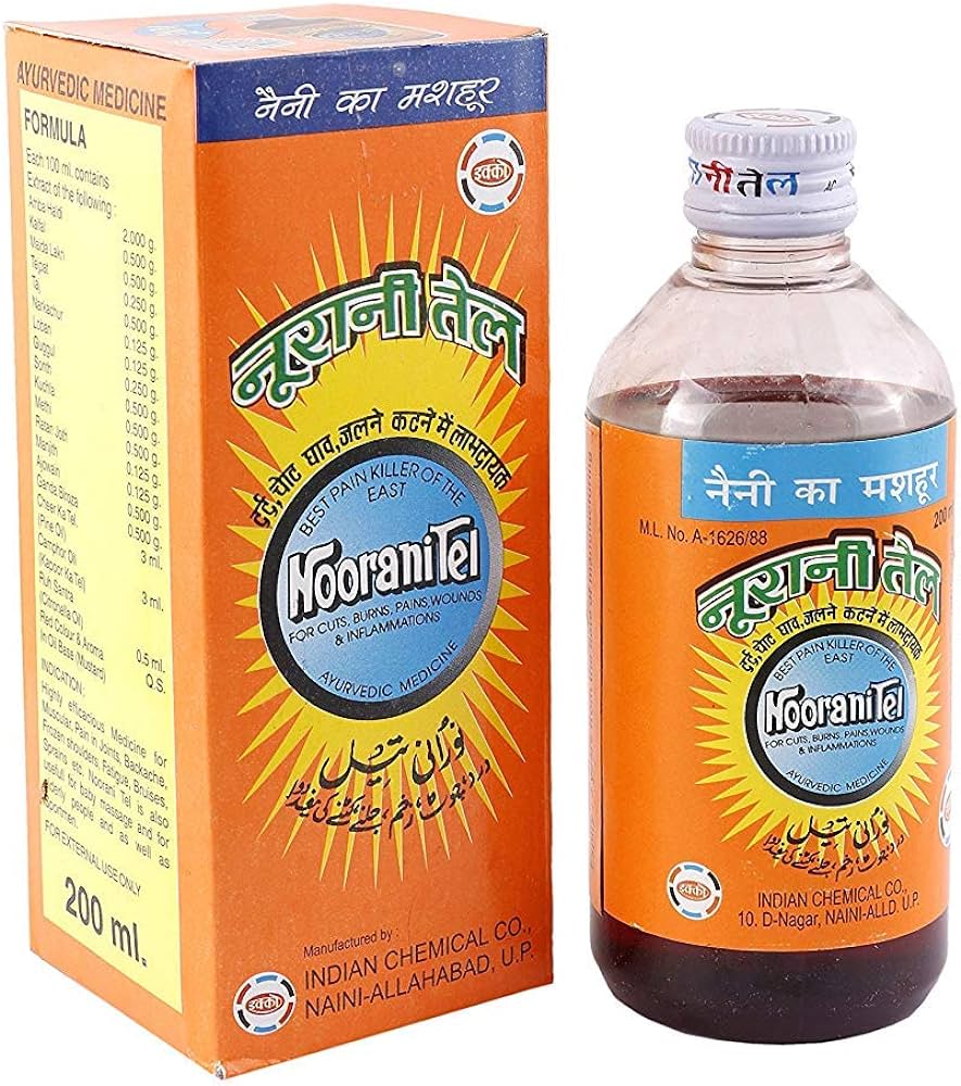 Rahat Herbal Noorani Tel (200ml) - Medlelo