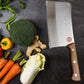 Japanese Chef's Knife with Chopper Wood Handle, Stainless Steel Blade, (Big Size) MedLelo Kitchenware