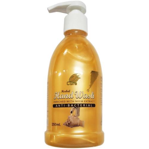 Cura Herbal Hand Wash Enriched With Neem Extract Cura