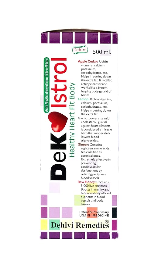 Dehlvi Remedies Dekolestrol - Medlelo