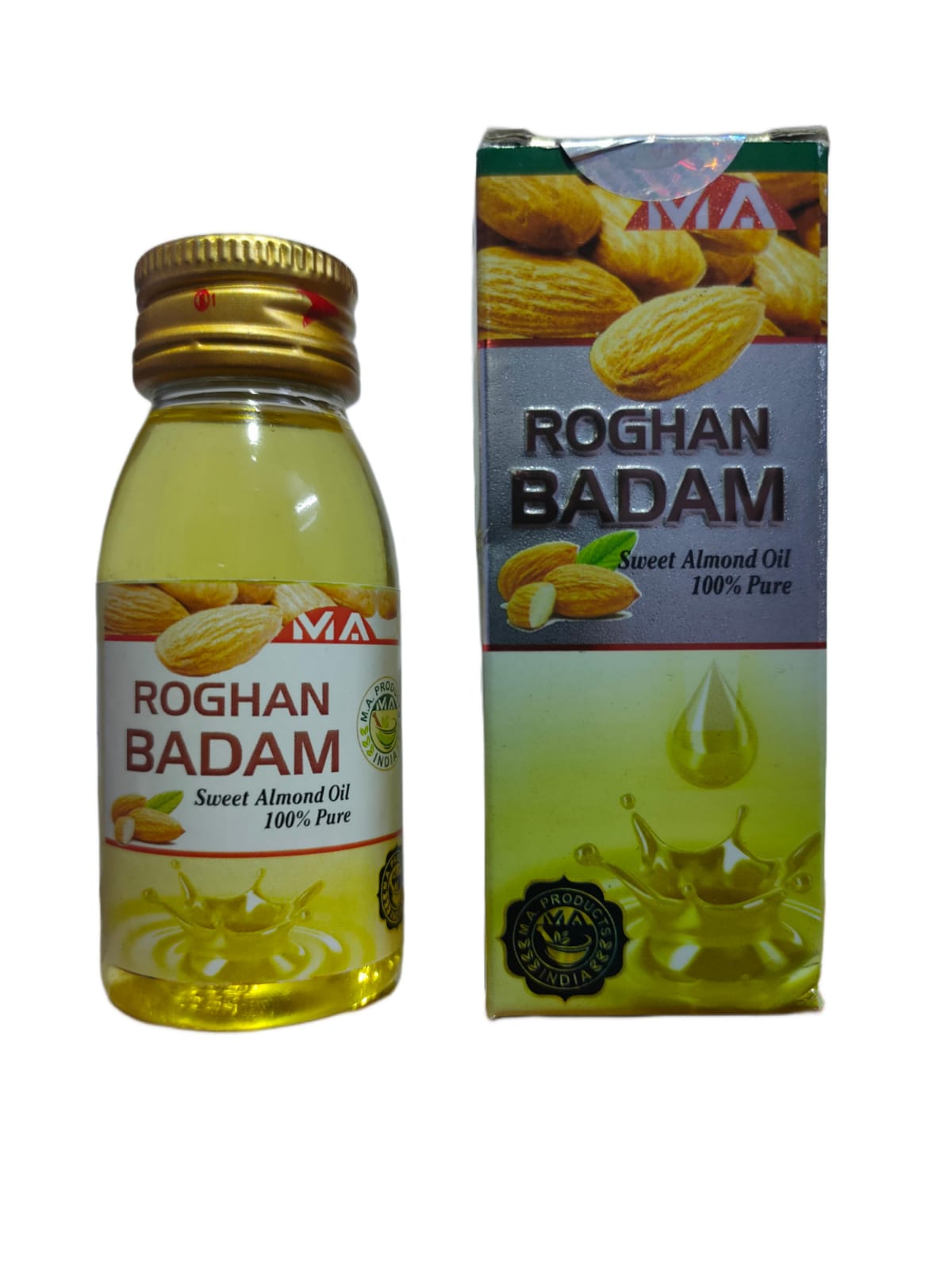 M A Roghan Badam (Sweet Almond Oil) - Medlelo