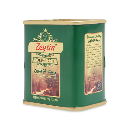 Zeytin Pure Olive Oil Daily Cooking Oil – Ideal for Indian Cuisine, Curries, and Gravies – 200ml Tin Pack, Imported from Italy M A Products