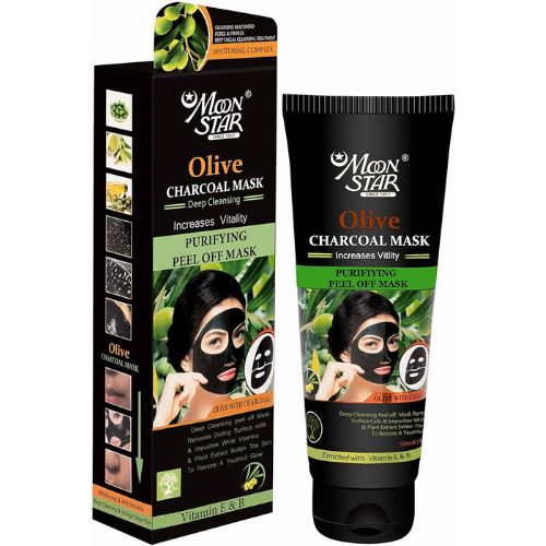 Moonstar Olive Charcoal Face Mask Moonstar