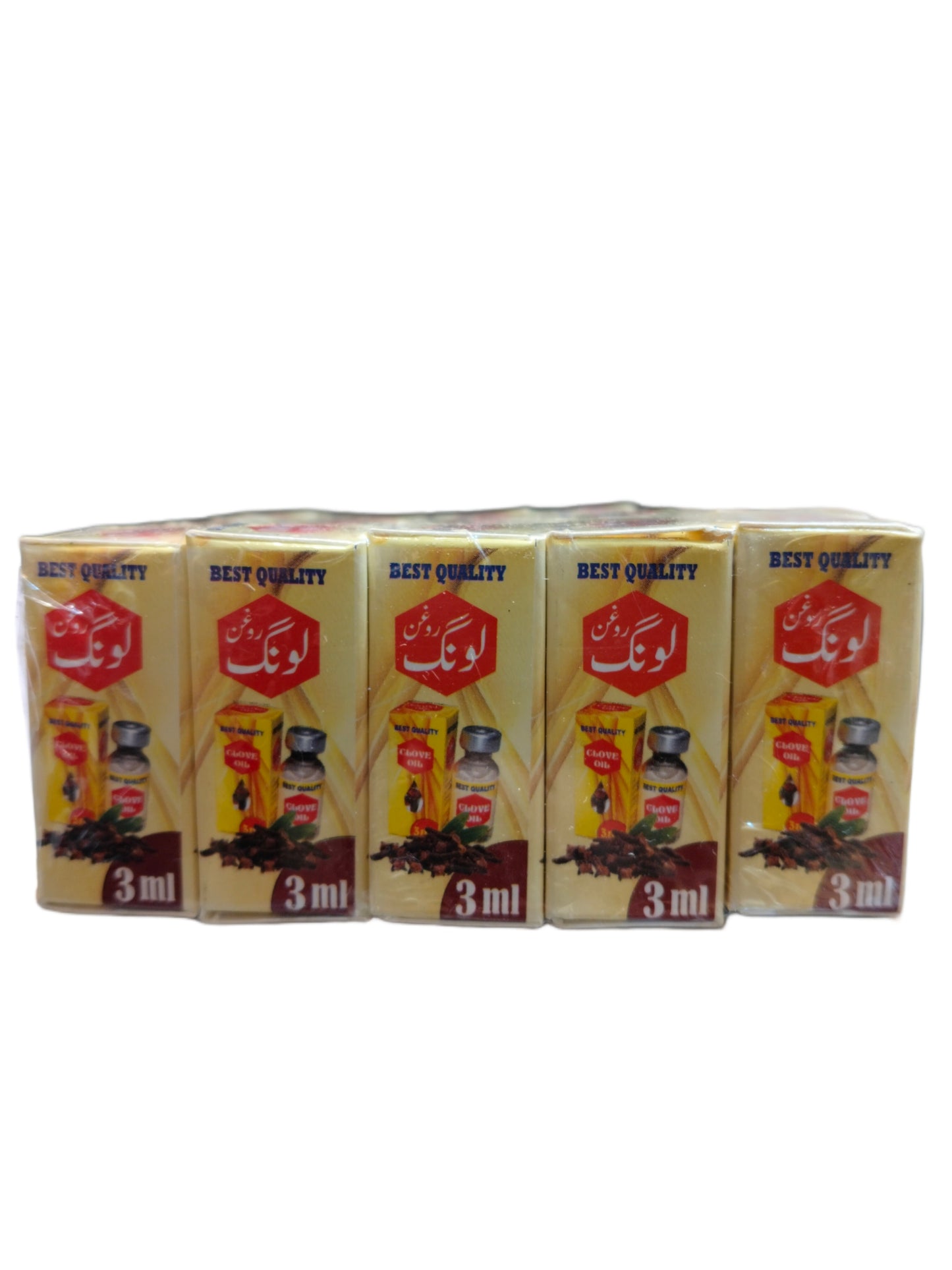 Clove Oil 3ml | Roghan Long | Long ka Tel | زيت القرنفل| لونگ کا تیل | लौंग का तेल (Pack of 25)