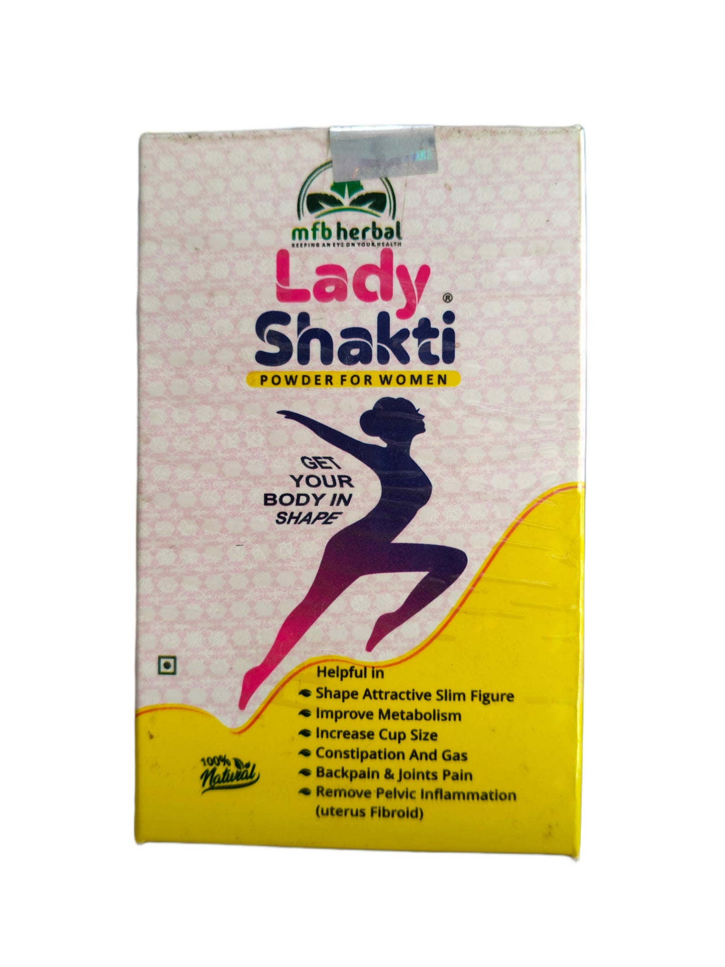 MFB HERBAL Alshifa Lady Shakti Powder for women to keep you fit | May keep you in shape | Increases metabolism naturally