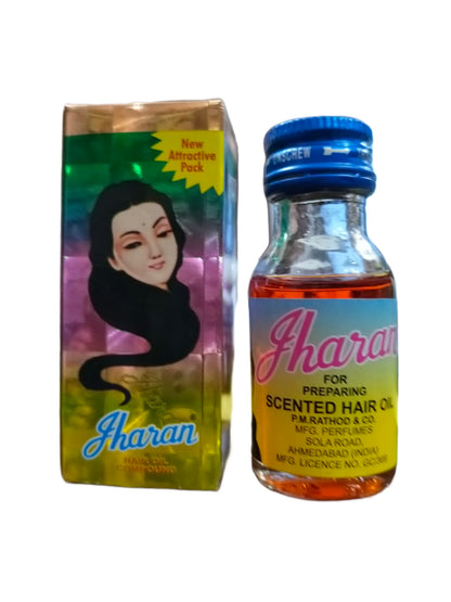 PM Rathod & Co. Jharan Hair Fall oil | For Preparing Scented Hair Oil| Premature Hair Greying | Hair Fall Control 20ml