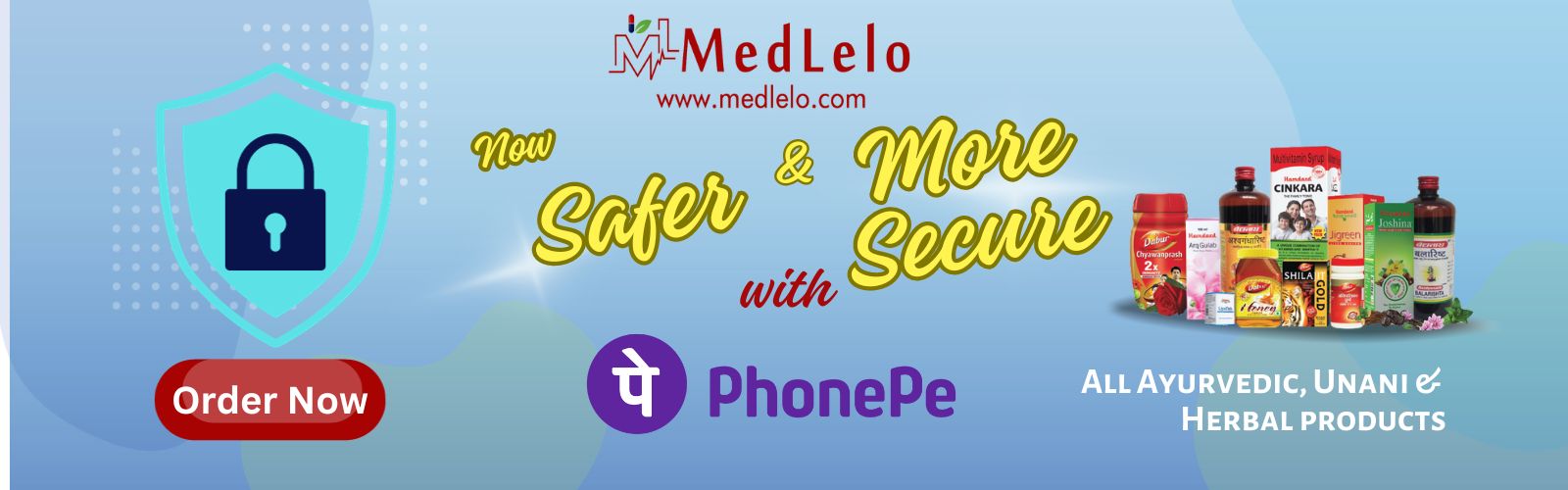 Phonepe, medlelo.com, medlelo, safer payment, secure payments, Phone pe, trust, secure, ayurvedic, herbal