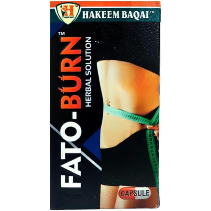 Hakeem Baqai Fato - Burn Herbal Solution Capsule Hakeem Baqai`s