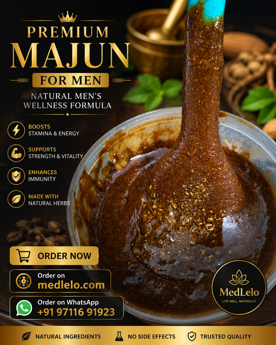 Customized Majun Premium 250 gram for men | To Delay Medlelo