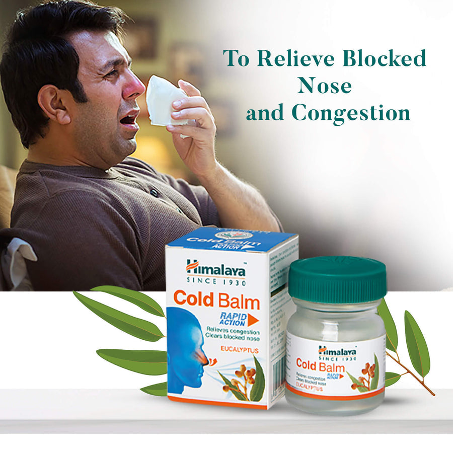 Himalaya Cold Balm | Rapid Action on blocked nose Himalaya