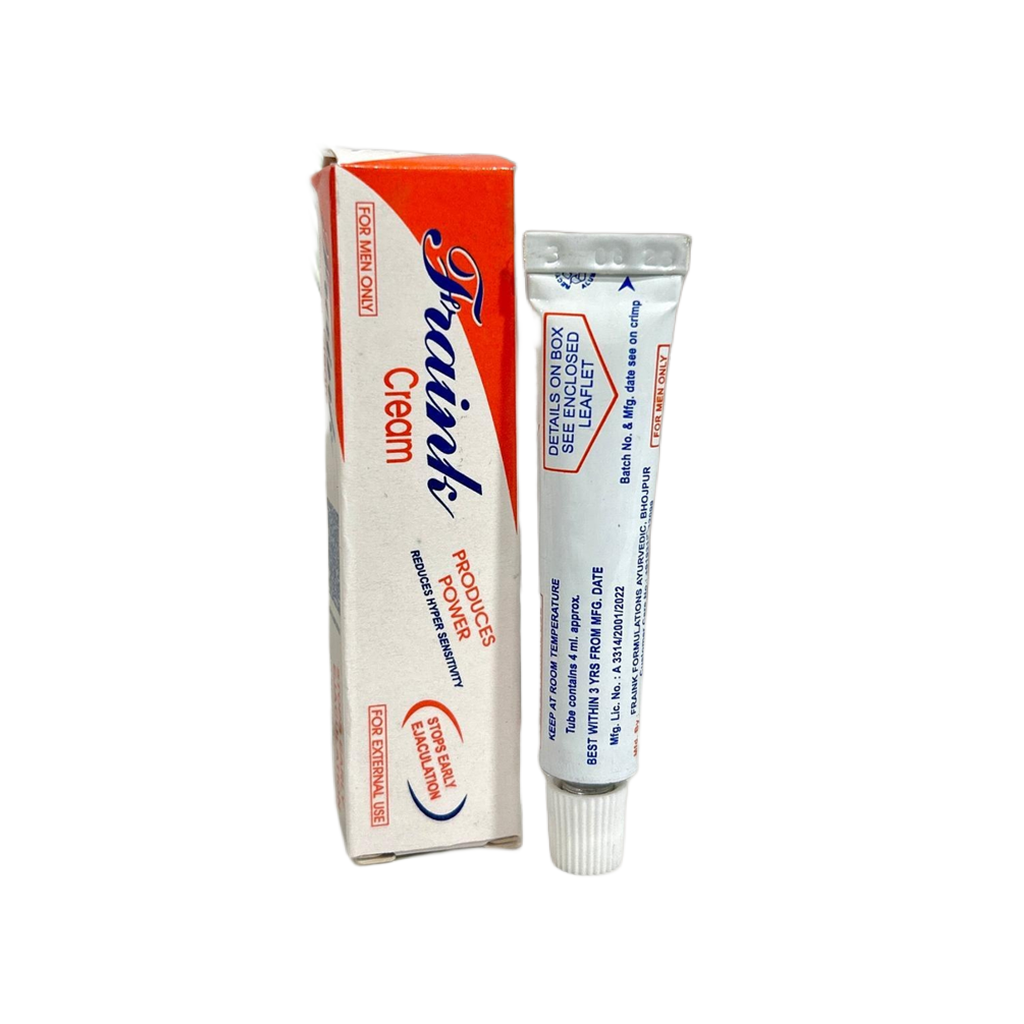 Fraink Delay Cream for Men | Lessens Sensitivity Fraink