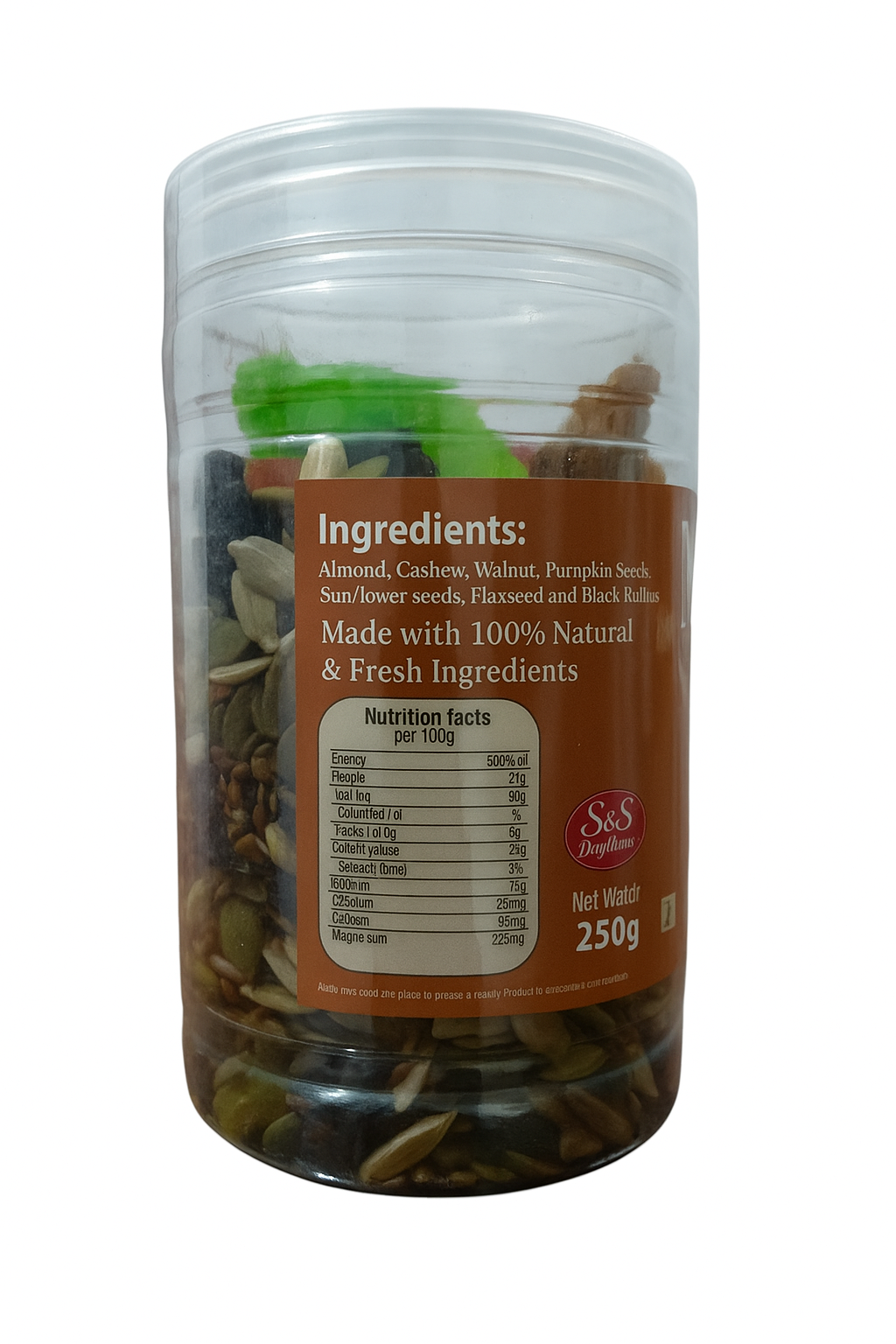 Nature Bite Nuts and Seeds S and S Dryfruits