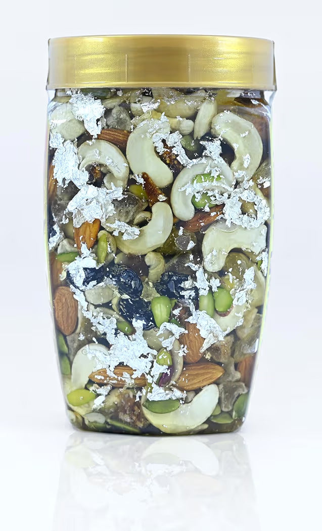 Nearby Honista Premium  Honey mixed dryfruits 100% Natural (Khatta Meetha Shahed, we recommend it) Honista