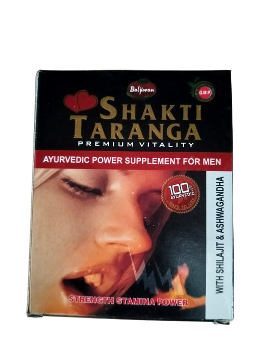 Baljiwan Shakti Tarang Power Booster Capsules for men | Harder Erection | Longer Time Baljiwan