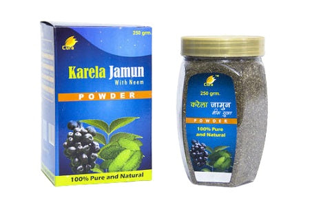 Cura Karela Neem Jamun Powder - Medlelo